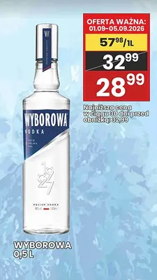Wódka Wyborowa promocja w Wafelek