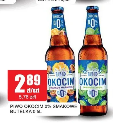 Piwo Okocim 0% smakowe promocja w Bingo