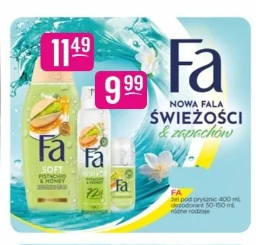 Dezodorant Fa promocja w Drogerie Jasmin