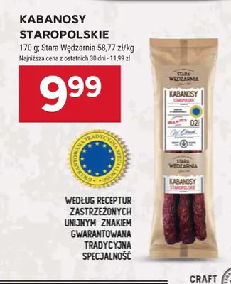 Kabanosy staropolskie promocja w Stokrotka