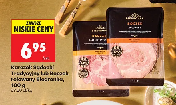 Karczek sądecki tradycyjny promocja w Biedronka