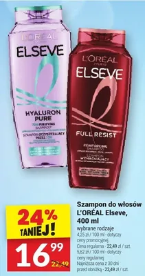 Szampon do włosów Hyaluron Pure promocja w Twój Market