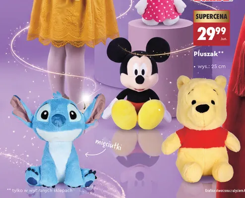 Pluszak 25 cm Simba promocja w Biedronka