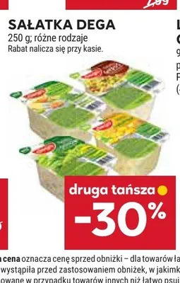 Sałatka z boczkiem Dega promocja w Stokrotka