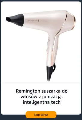 Suszarka do włosów Remington Proluxe z jonizacją promocja w Amazon