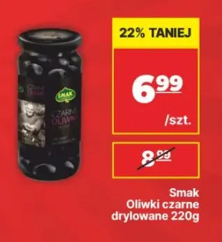 Oliwki czarne drylowane Smak promocja w API Market