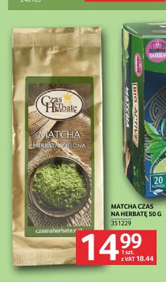 Matcha Czas na Herbatę promocja w Selgros