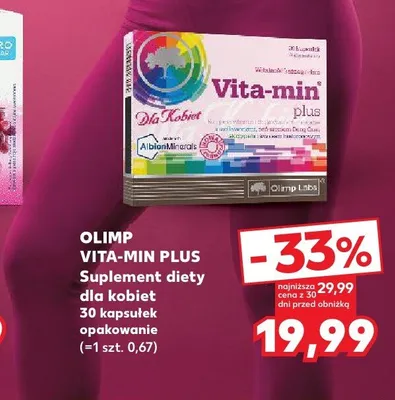 Suplement diety dla kobiet Olimp Labs Vita-Min Plus promocja w Kaufland