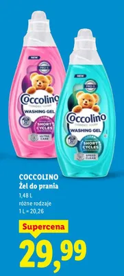 Żel do prania Coccolino promocja w Lidl