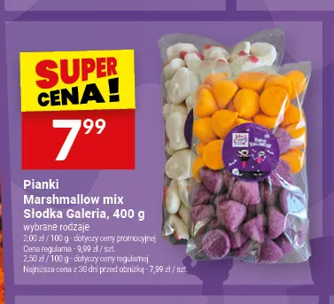 Pianki Marshmallow mix Słodka Galeria promocja w Twój Market