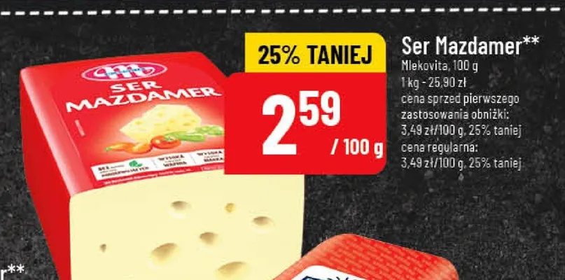 Ser Mazdamer promocja w POLOmarket
