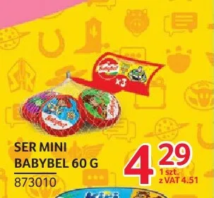 Ser Mini Babybel promocja w Selgros