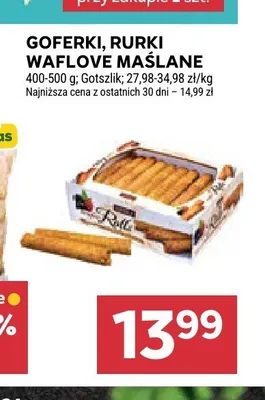 Goferki Waflove Maślane promocja w Stokrotka