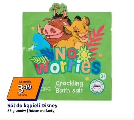 Sól do kąpieli  promocja w Action