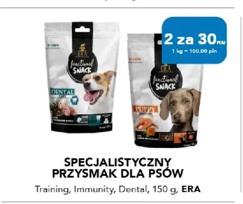 Specjalistyczny przysmak dla psów ERA Dental promocja w Aquael zoo