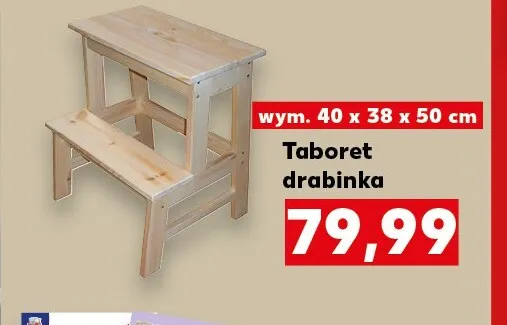 Taboret drabinka promocja w Kaufland