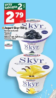 Jogurt Skyr Piątnica promocja w TOPAZ