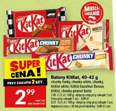 Batony KitKat promocja w Twój Market