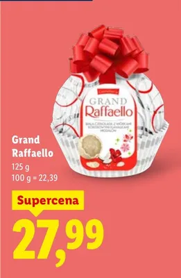 Czekoladki Grand Raffaello promocja w Lidl