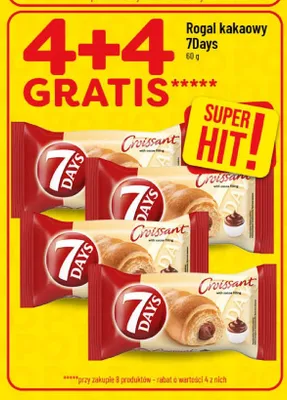 Rogal kakaowy 7Days promocja w POLOmarket