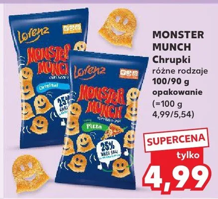 Chrupki różne rodzaje promocja w Kaufland