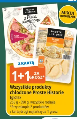 Pierogi ruskie Proste Historie promocja w Leclerc