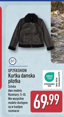 Kurtka damska pilotka UP2FASHION promocja w Aldi