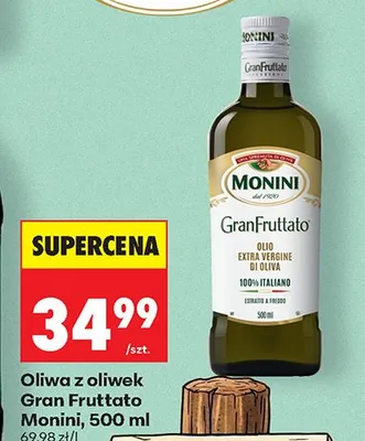 Oliwa z oliwek Gran Fruttato promocja w Biedronka