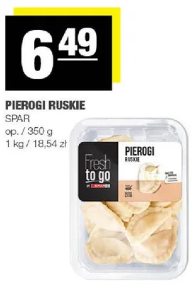 Pierogi ruskie Spar promocja w SPAR