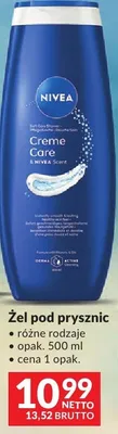 Żel pod prysznic NIVEA Creme Care promocja w Makro