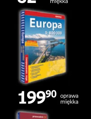 Mapa Europa 1:800 000 promocja w Empik