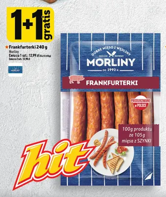 Frankfurterki Morliny promocja w TOPAZ