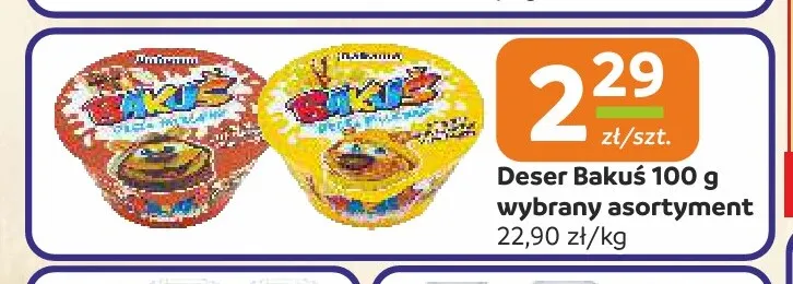 Deser Bakuś promocja w Społem Częstochowa