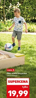 Piłka nożna klasyczna różne rodzaje promocja w Kaufland