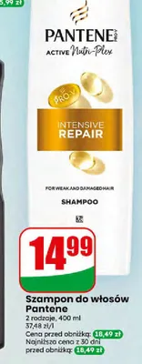 Szampon do włosów Pantene Intensive Repair promocja w Dino