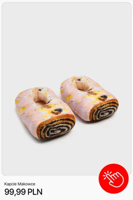 Kapcie Makowce Cropp promocja w Cropp