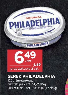 Serek Philadelphia promocja w Stokrotka
