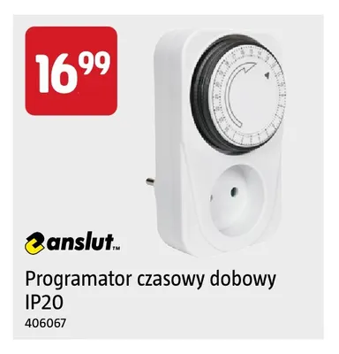 Programator czasowy dobowy IP20 Anslut promocja w Jula