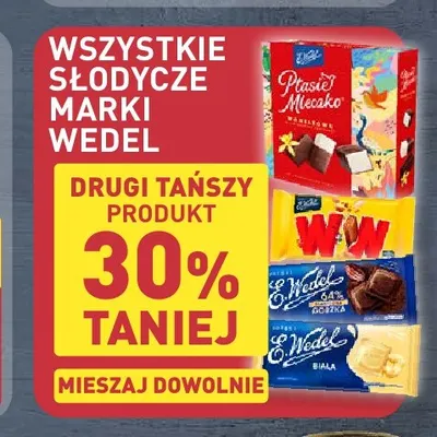 Ptasie Mleczko waniliowe E.Wedel promocja w Aldi