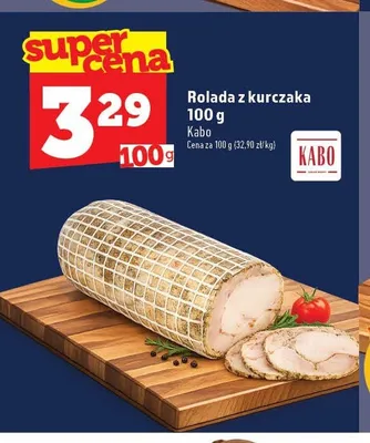 Rolada z kurczaka Kabo promocja w TOPAZ