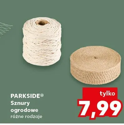 Sznury ogrodowe różne rodzaje promocja w Kaufland
