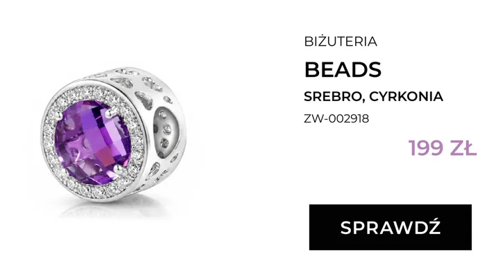 Beads srebro cyrkonia Briju promocja w Briju
