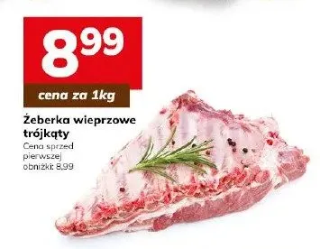 Żeberka wieprzowe trójkąty promocja w Hitpol
