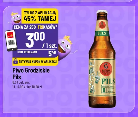 Piwo Grodziskie Pils promocja w POLOmarket