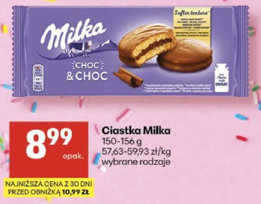 Ciastka Choc & Choc promocja w Delikatesy Centrum