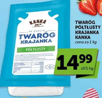 Twaróg półtłusty krajanka promocja w ABC