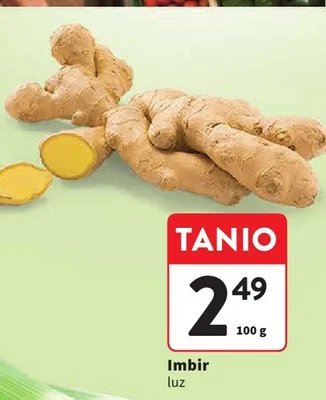 Imbir luz promocja w Intermarche