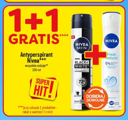 Antyperspirant Nivea Men Black & White Invisible Original promocja w POLOmarket