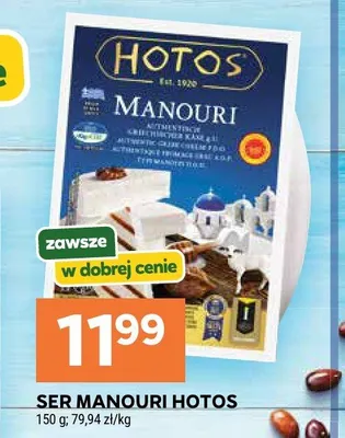 Ser Manouri Hotos promocja w Stokrotka