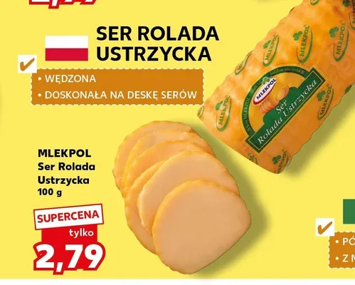 Ser Rolada Ustrzycka MLEKPOL promocja w Kaufland